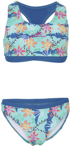 Damen-Badeanzug Aquafeel Sea Flowers Racerback Girls Multi