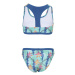 Damen-Badeanzug Aquafeel Sea Flowers Racerback Girls Multi