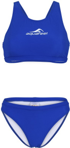 Badeanzug Mädchen Aquafeel Racerback Girls Royal Blue