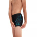 Badehose Jungen Speedo Hyper Boom Placement Aquashort Boy Black/Bolt