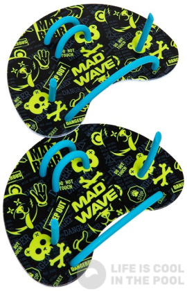 Schwimmpaddle Mad Wave Finger Paddles Fun