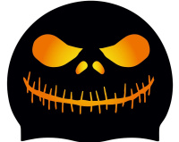 Tyr Jack O'Lantern Halloween Swim Cap