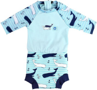 Schwimmanzug für Babys Splash About Happy Nappy Sunsuit Vintage Moby