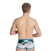 Arena Planet Swim Low Waist Short Blue Cosmo/White