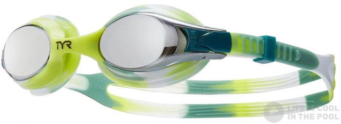 Schwimmbrille Tyr Swimple Mirrored Tie-Dye