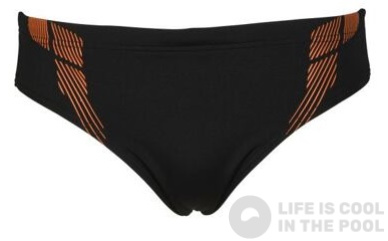 Arena B Streak Brief Junior Black