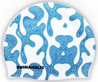 Schwimmütze Swimaholic Labyrinth Seamless Cap