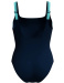 Speedo Shaping ContourEclipse 1 Piece Navy/Turquoise