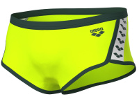 Arena Icons Low Waist Short Artic Lime/Dark Sage Arena Icons Low Waist Short Artic Lime/Dark Sage