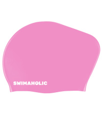 Kinderbadekappe für langes Haar Swimaholic Long Hair Cap Junior