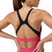 Speedo Flex Band Swim Bra 1 Piece Dark Pink