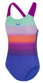 Speedo Digital Placement Pulseback Purple/Multi Speedo Digital Placement Pulseback Purple/Multi