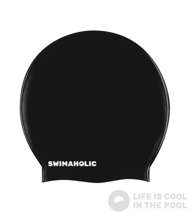 Badekappe für lange Haare Swimaholic Extra Big Cap