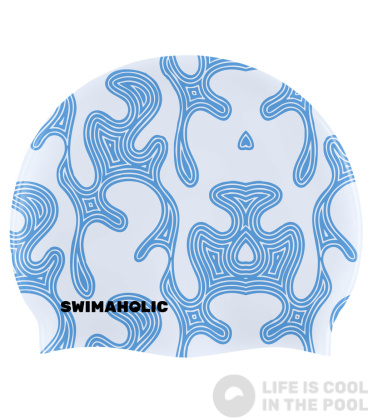 Schwimmütze Swimaholic Labyrinth Seamless Cap