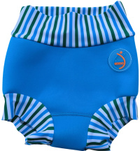 Schwimmanzug für Babys AquaKiddo Swim Nappy Neon Blue Schwimmanzug für Babys AquaKiddo Swim Nappy Neon Blue