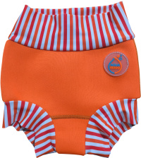 Schwimmanzug für Babys AquaKiddo Swim Nappy Neon Orange Schwimmanzug für Babys AquaKiddo Swim Nappy Neon Orange