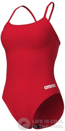 Arena Performance Solid Lace Back Red/White