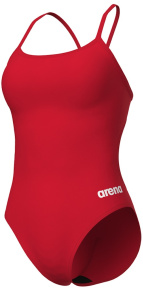 Arena Performance Solid Lace Back Red/White