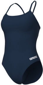Arena Performance Solid Lace Back Navy/White