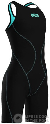 Arena Powerskin IMPULSO OB Girls Black/Teal