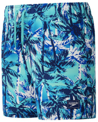 Speedo Digital Print 13 Watershorts Junior Navy