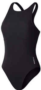 Speedo Solid Highneck One Piece Anthracite