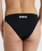 Bikinihose Arena Solid Bottom Black/White