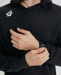 Kapuzensweatshirt Arena Team Unisex Hooded Sweat Panel Black