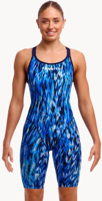 Funkita Wing Streak Fast Legs One Piece Blue