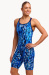 Funkita Wing Streak Fast Legs One Piece Blue