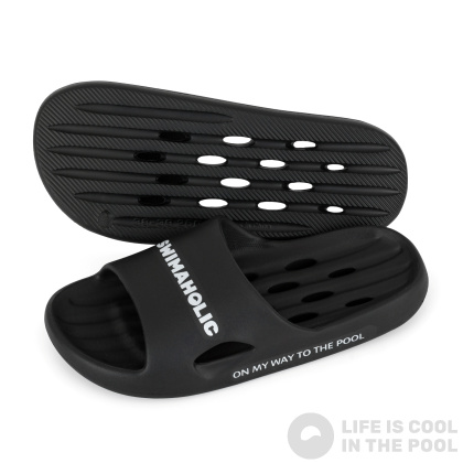 Hausschuhe Swimaholic Pool Slippers Black