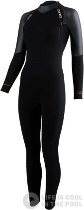 Zone3 Women Active-Flex Wetsuit Black/Orange
