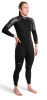 Zone3 Women Active-Flex Wetsuit Black/Orange