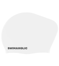Kinderbadekappe für langes Haar Swimaholic Long Hair Cap Junior